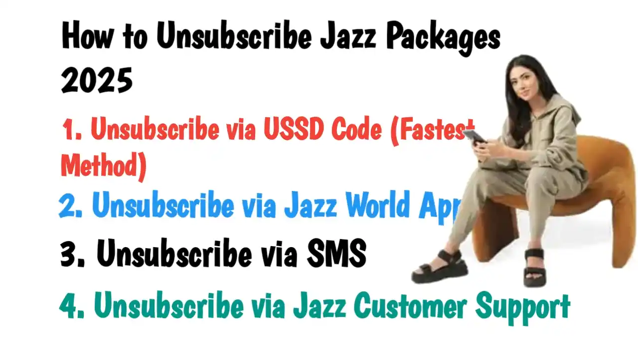How to Unsubscribe Jazz Packages 2025