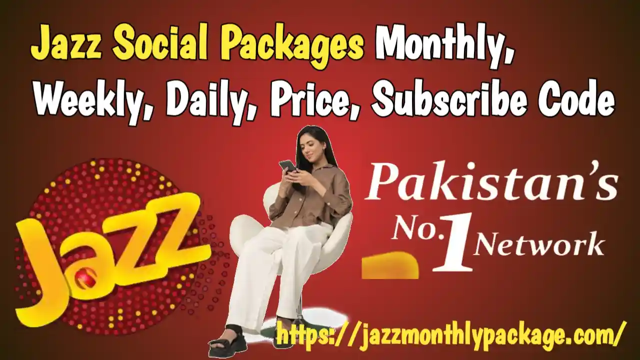 Jazz Social Packages Monthly, Weekly, Daily, Price, Subscribe Code