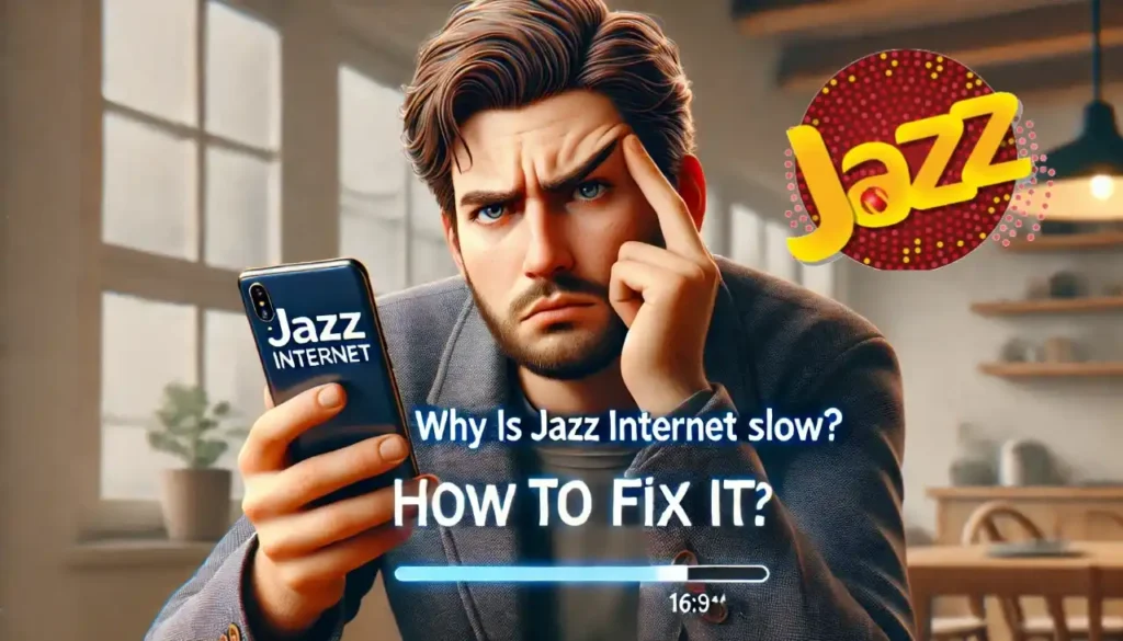 Why is Jazz Internet Slow how to fix