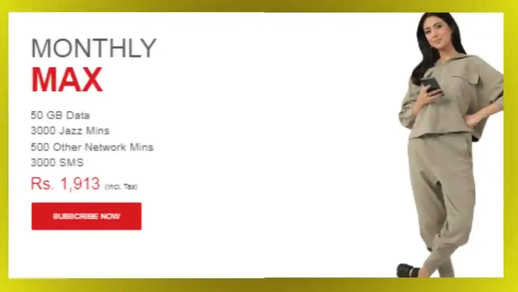 Jazz Monthly Max Package